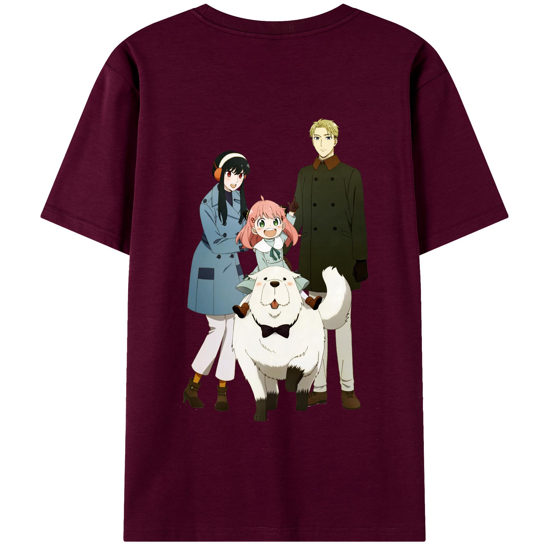 （画像用） SPY×FAMILY间谍家家酒 レディース半袖Tシャツ(バックプリント)